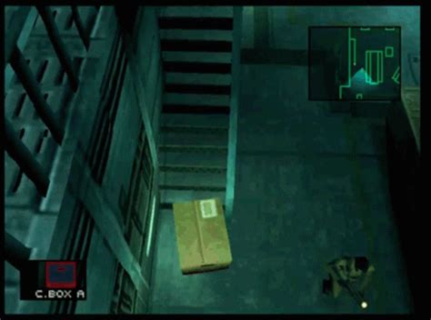 metal gear solid box gif